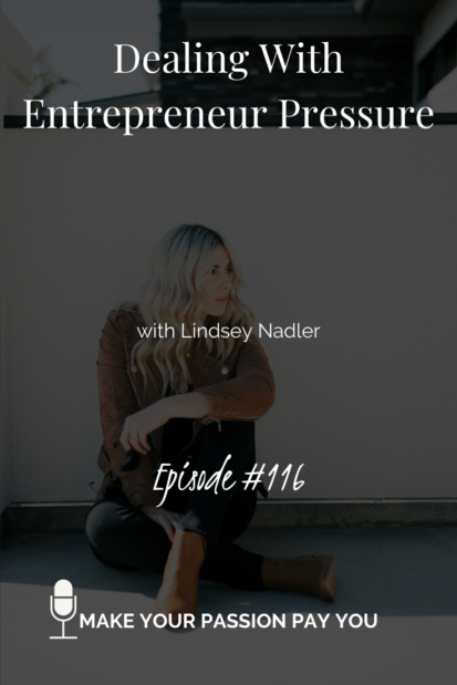 Dealing With Entrepreneur Pressure