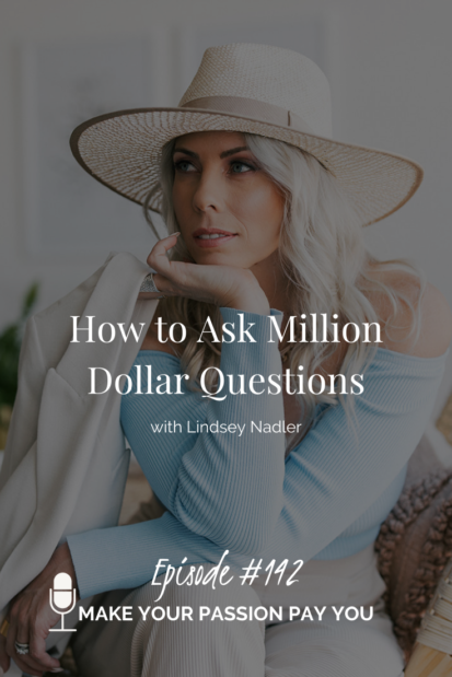 How to Ask Million Dollar Questions